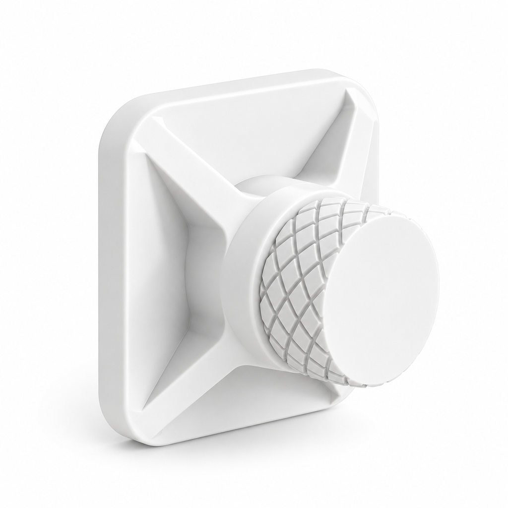 Wall Mount Cable Holder in white