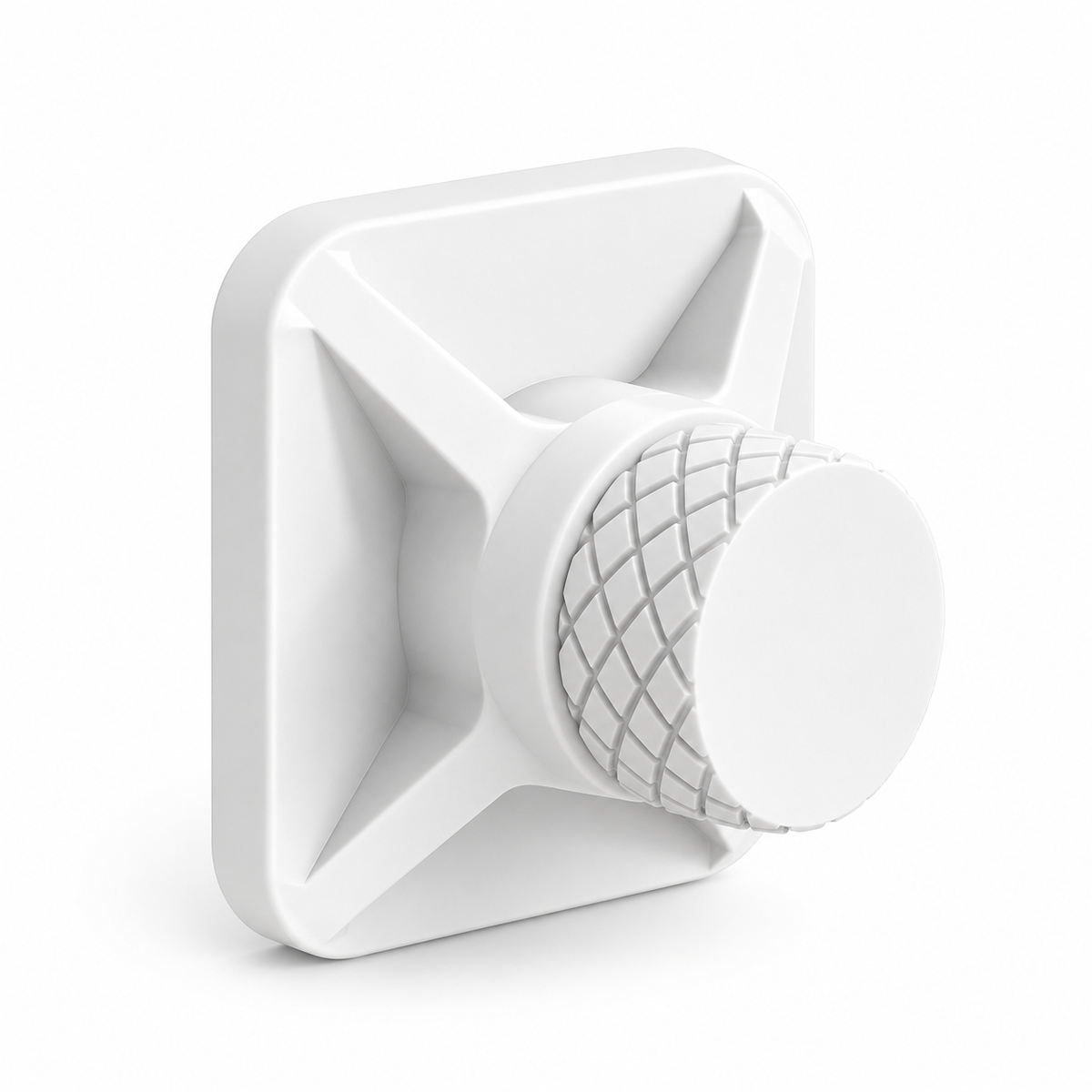 Wall Mount Cable Holder in white