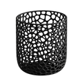 Black Mesh Cup on a transparent background
