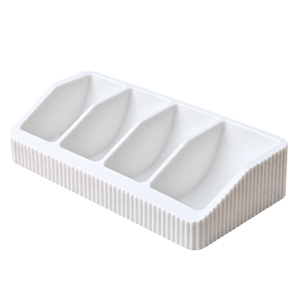 White Module Organizer Base with transparent background